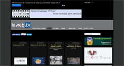 Desktop Screenshot of laweb.tv